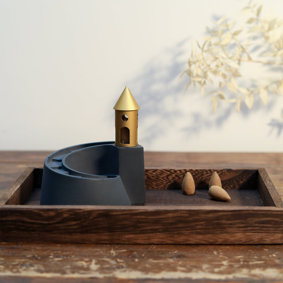 Cloud Nautilus Backflow Incense Burner