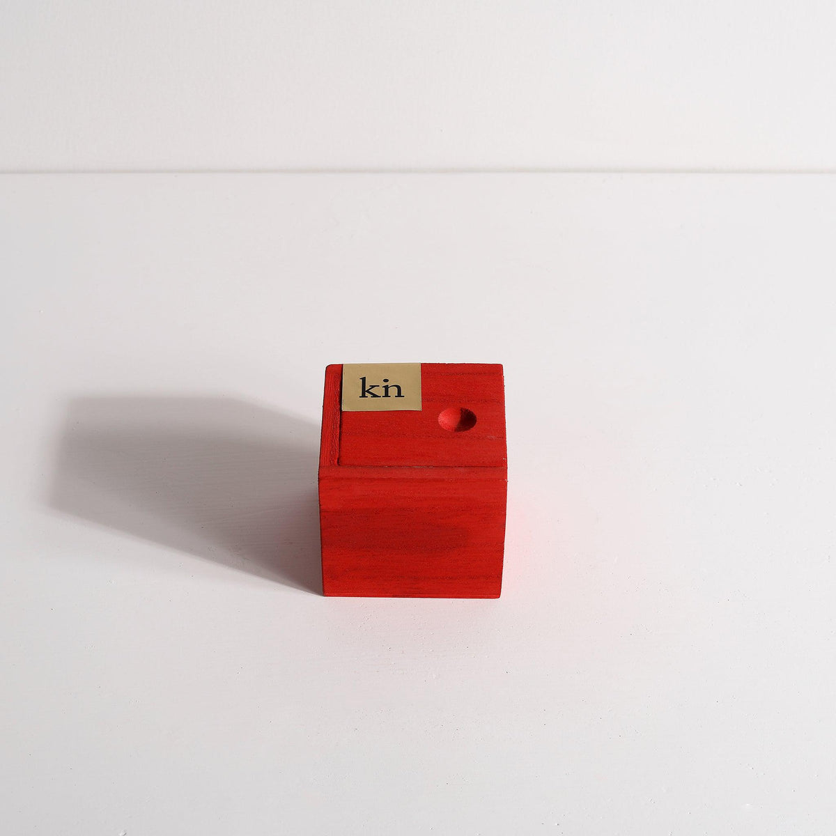 Natural handmade A Touch of Jupi Incense cones by Kin Objects in Box on Table Top View