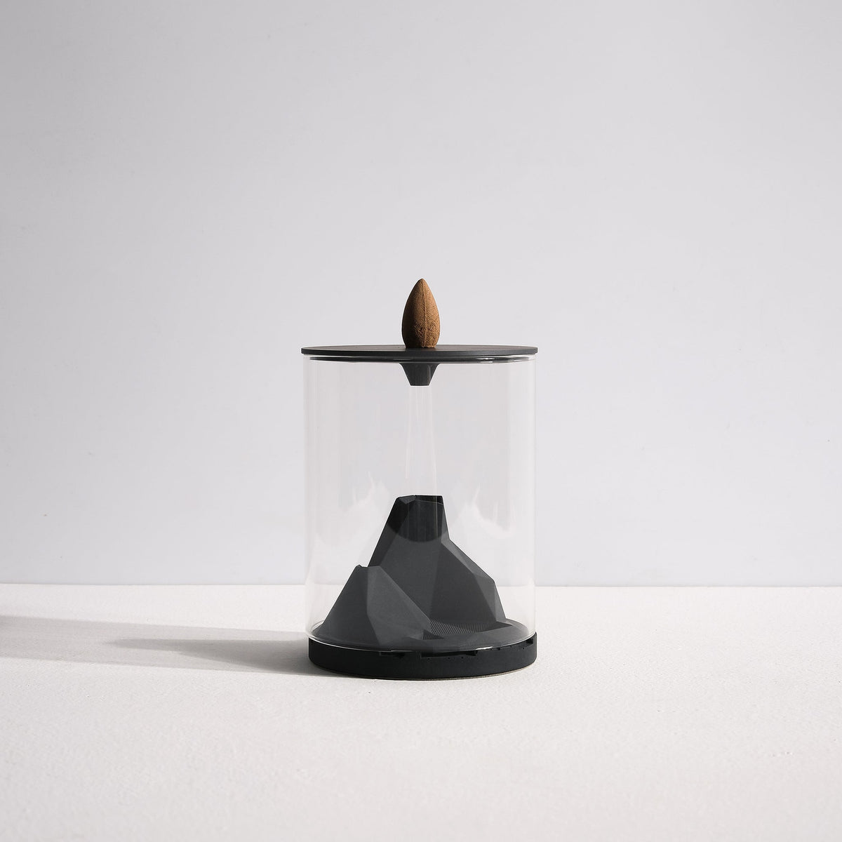 Caldera Terrarium Incense Fountain by Kin Objects Alternate Side View