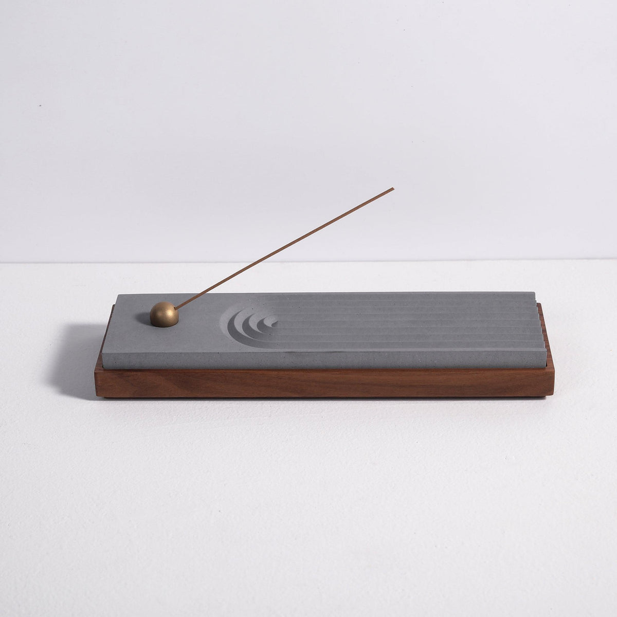 Walnut Base for Incense Burners