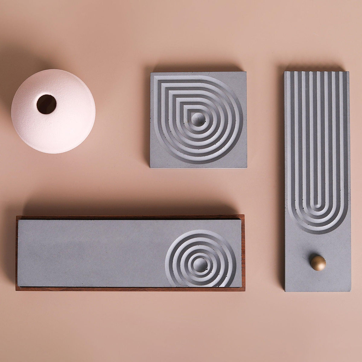 Walnut Base for Incense Burners