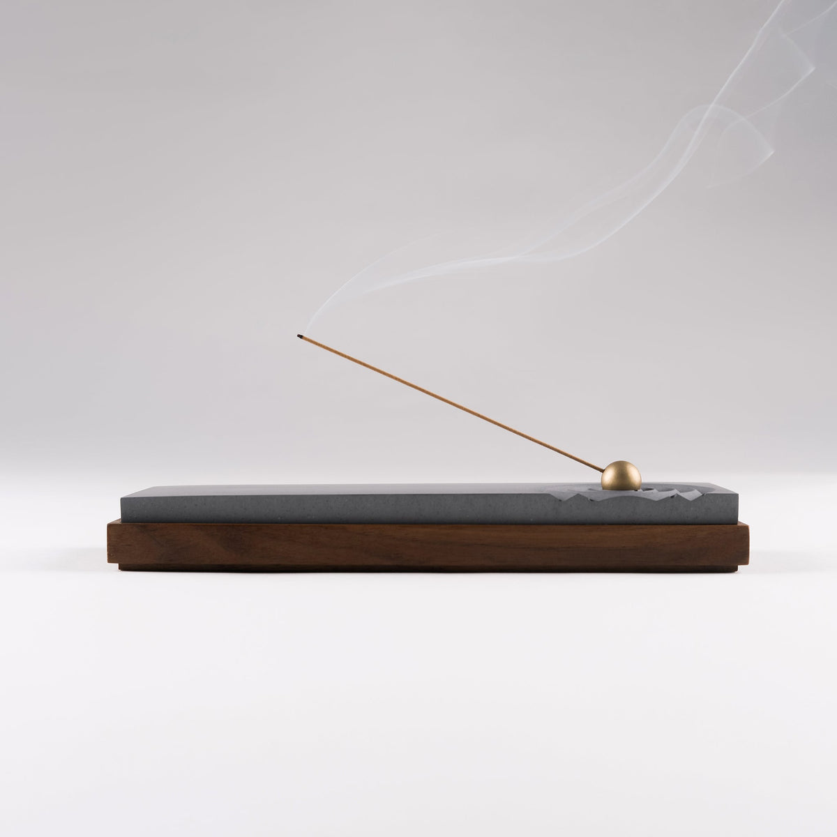 Walnut Base for Incense Burners