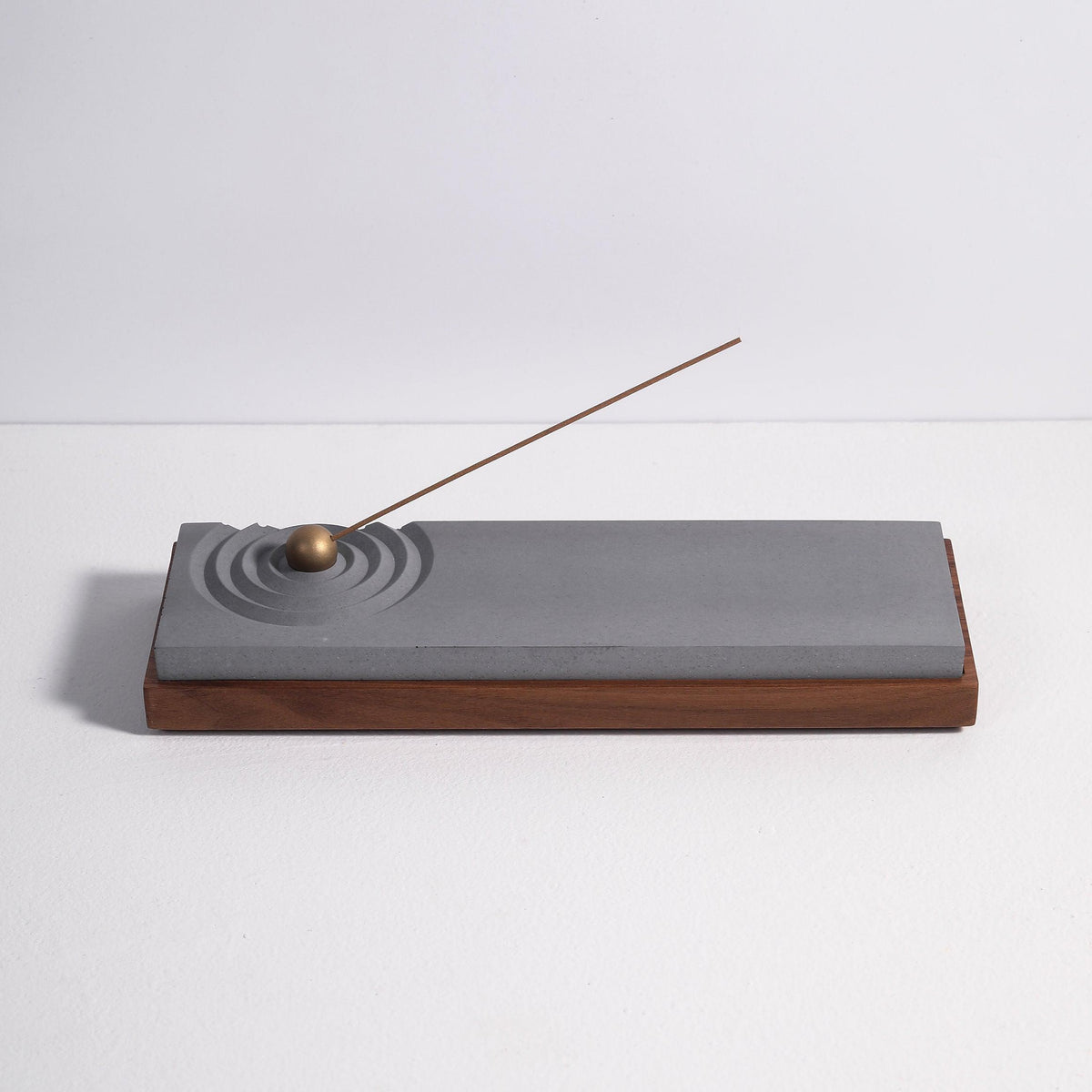 Walnut Base for Incense Burners