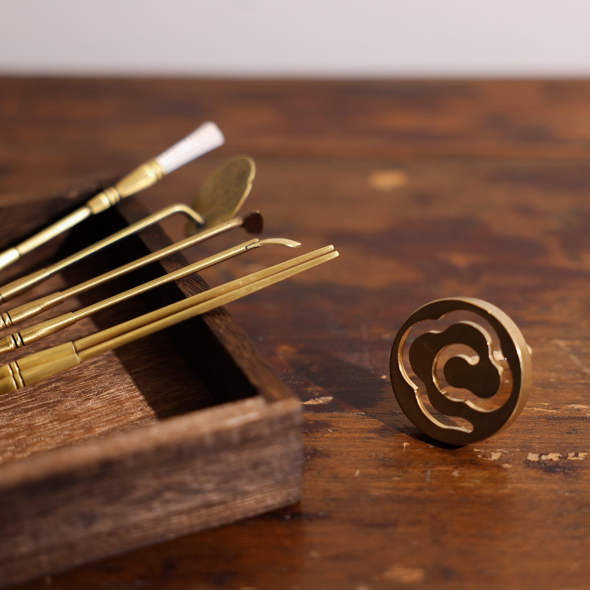 Five Tools for the Perfect Incense Powder Stamp | High Quality Bronze ...