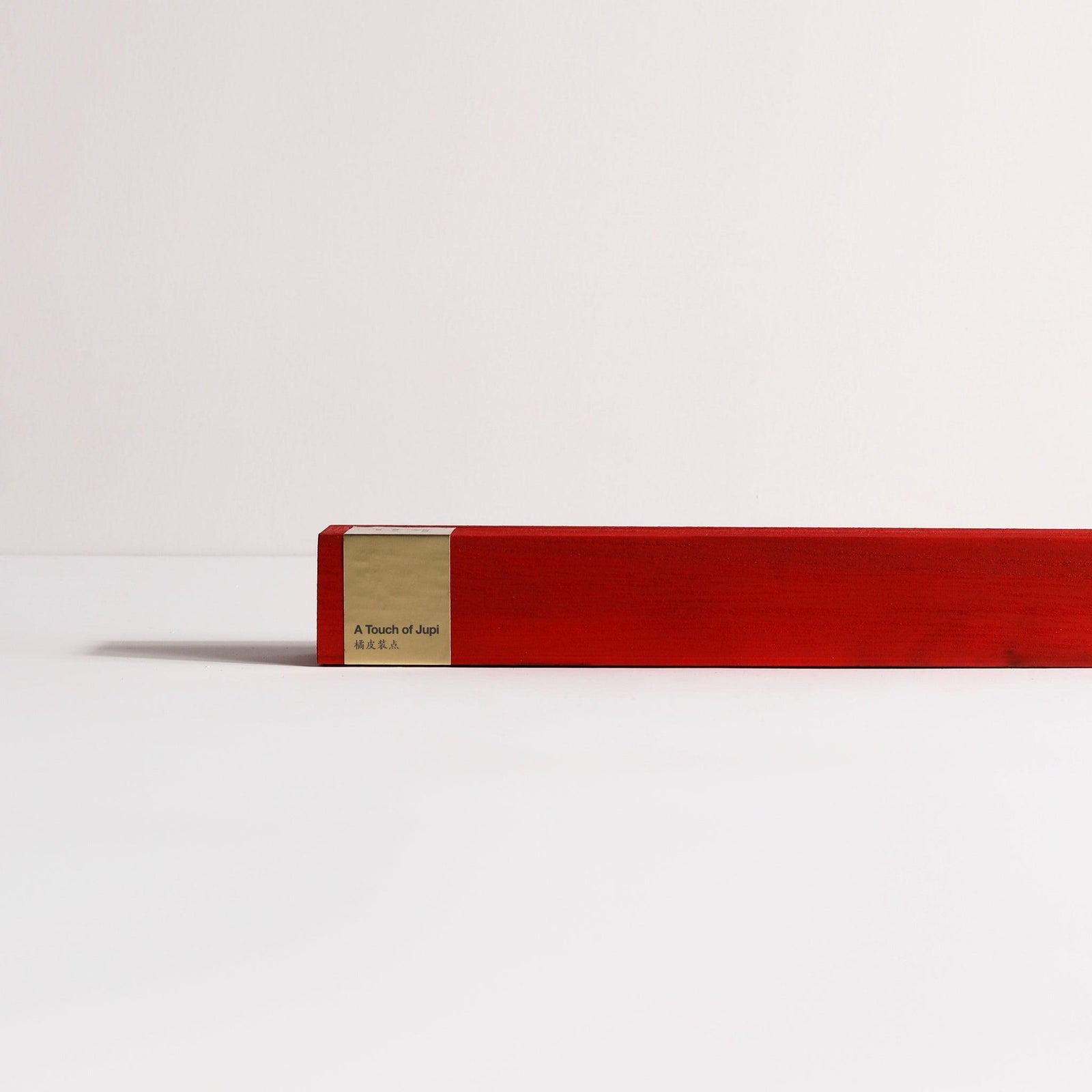 Natural handmade A Touch of Jupi Incense sticks 10.5cm in box on tray