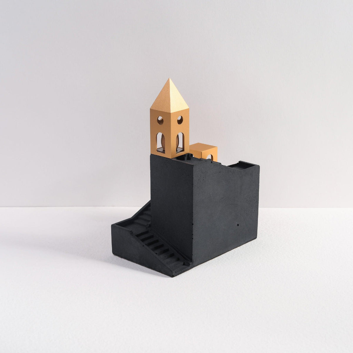 Alternative Side View of Cloud Keep Incense Fountain by Kin Objects