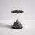Karst Terrarium Backflow Incense Burner by Kin Objects with smoke flowing down