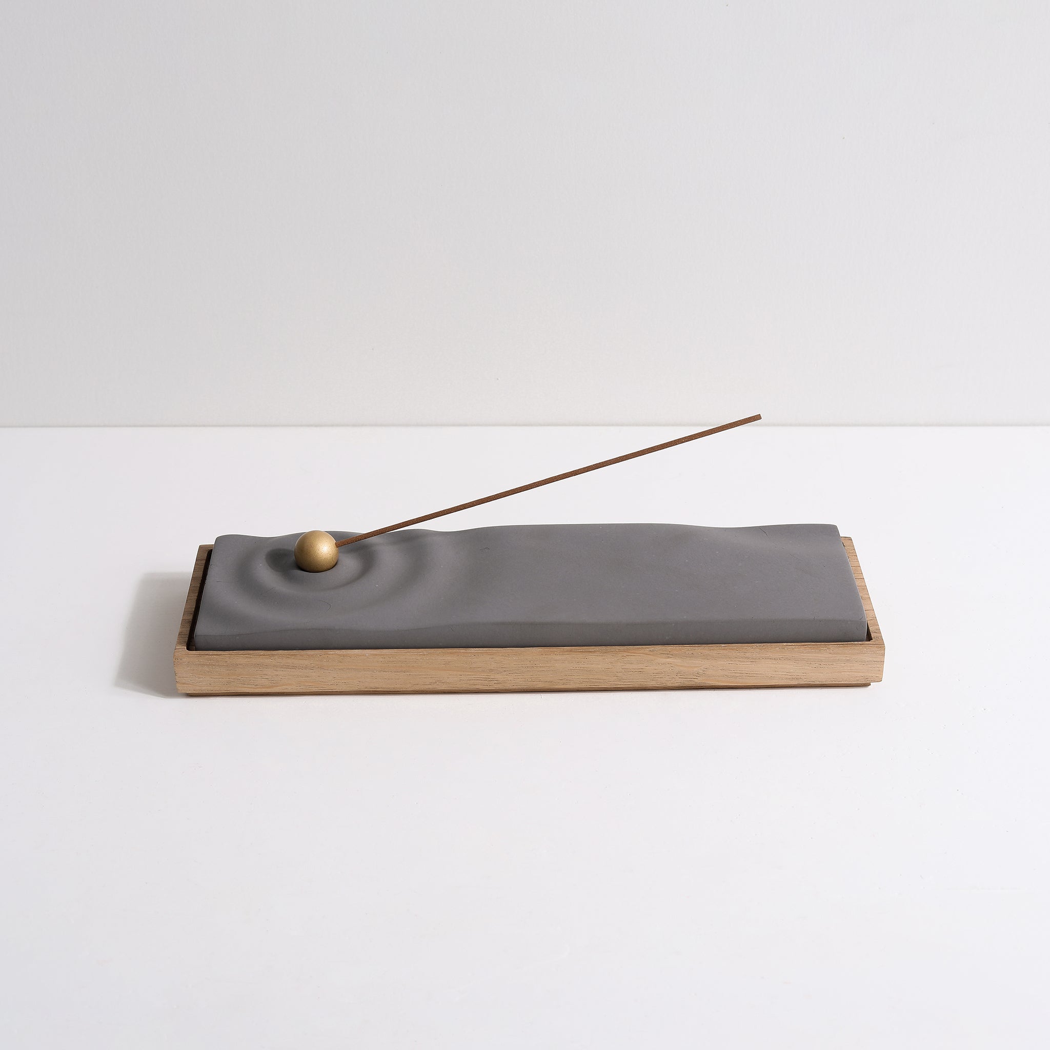 The Ultimate Minimal White Oak Base for Incense Burners - Kin Objects