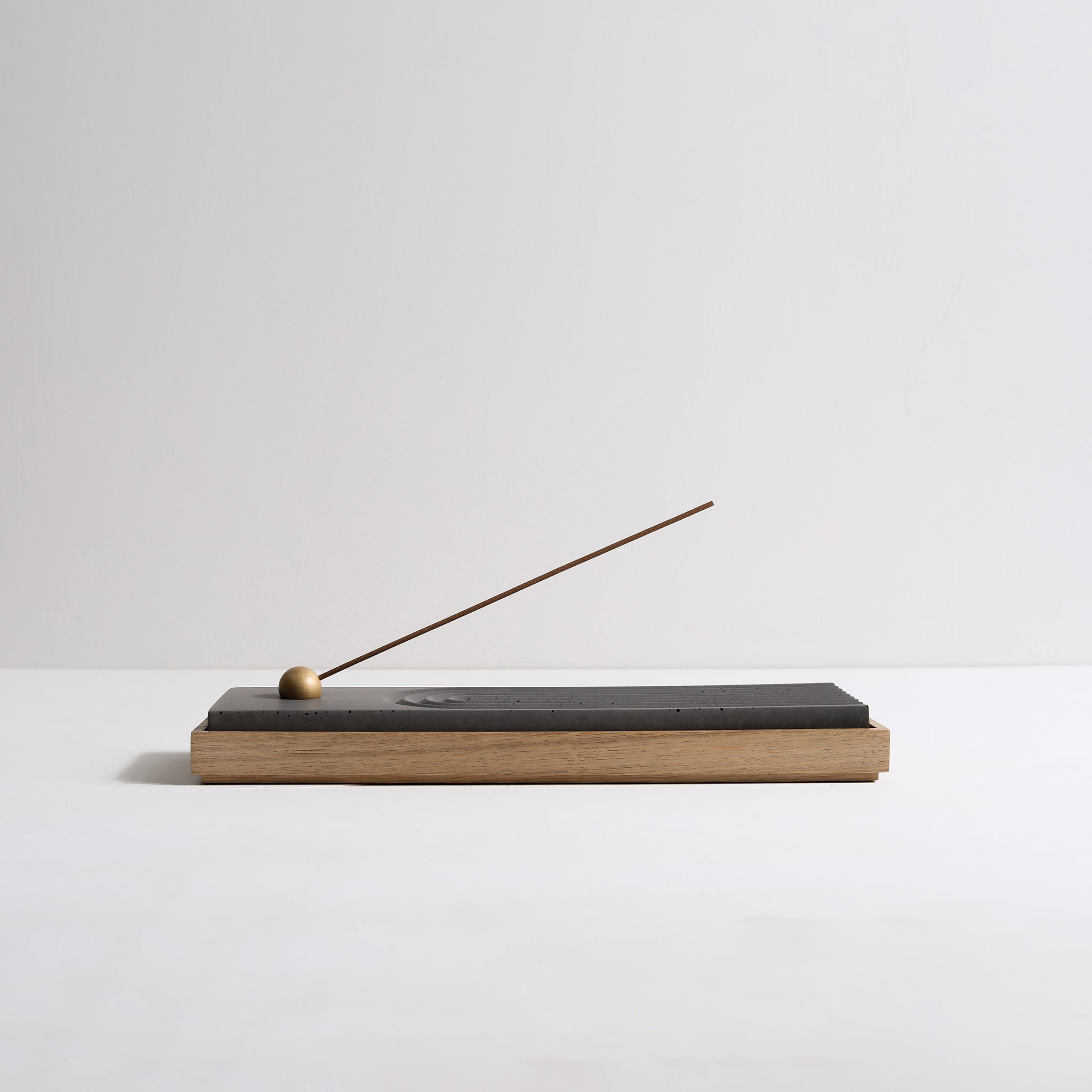 The Ultimate Minimal White Oak Base for Incense Burners - Kin Objects